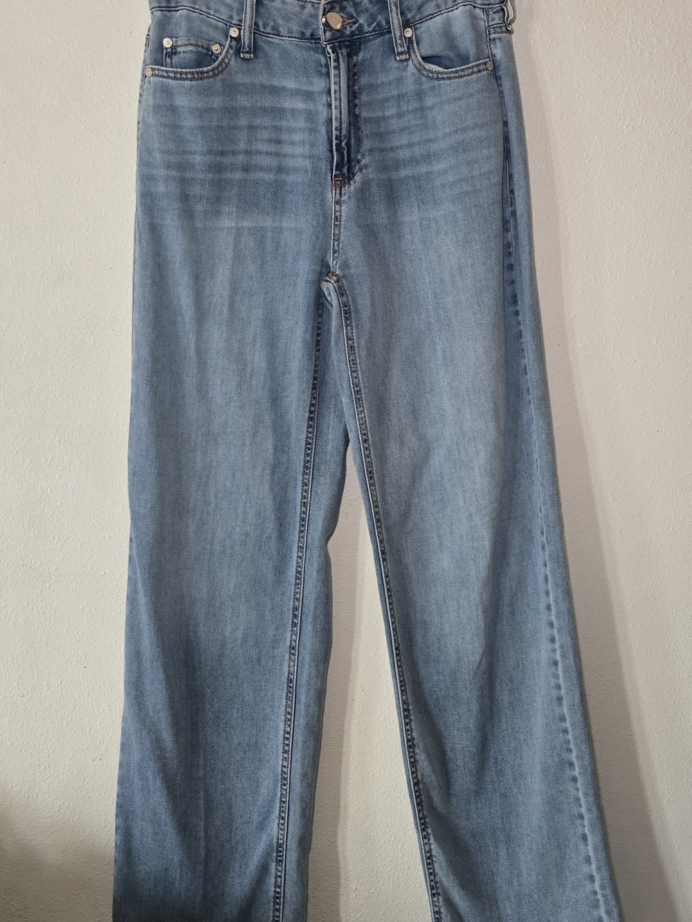 Oat New York Light Blue Wide-Leg Jeans Womans Sz 26/2 NWT